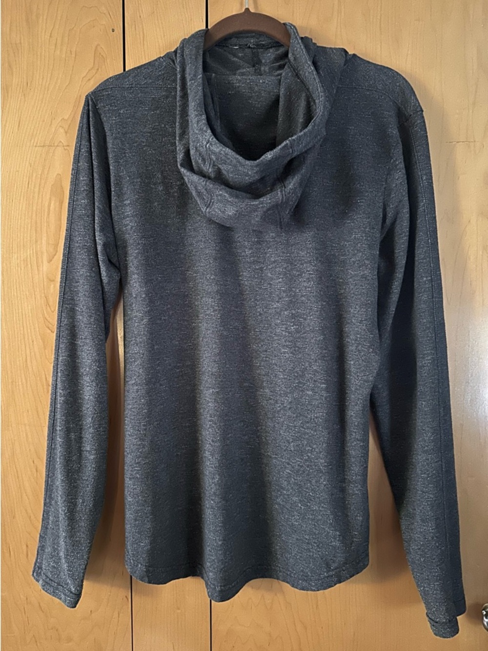 Columbia Pilsner Peak Lightweight Pullover Hoodie Charcoal Gray Heathered Size M - Picture 5 of 11